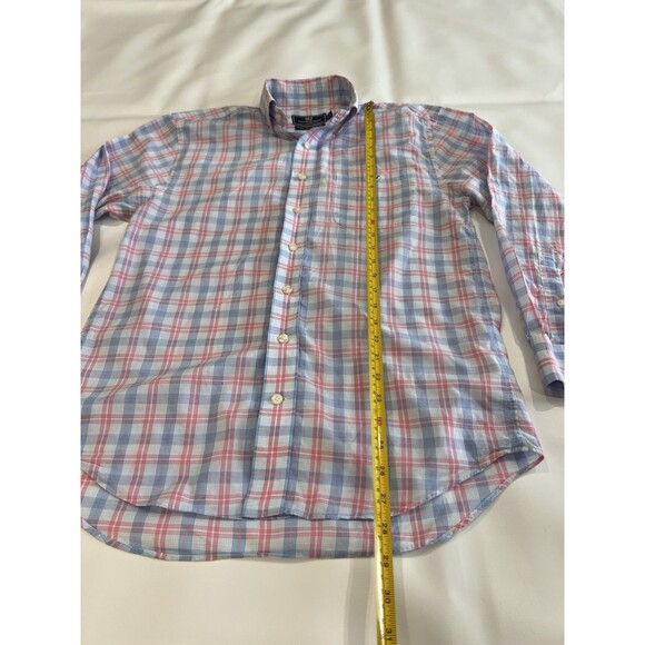 VINEYARD VINES Classic fit Tucker long sleeve button down pink Sz SMALL Light b - Picture 4 of 8